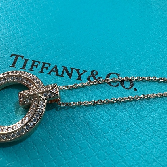 Tiffany Round Diamond Necklace - Picture 6 of 6